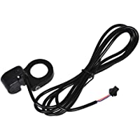 SANON Bocina de Bicicleta Eléctrica Campanas de Bicicleta Electrónicas Accesorio de Botón de Interruptor de Bocina de…